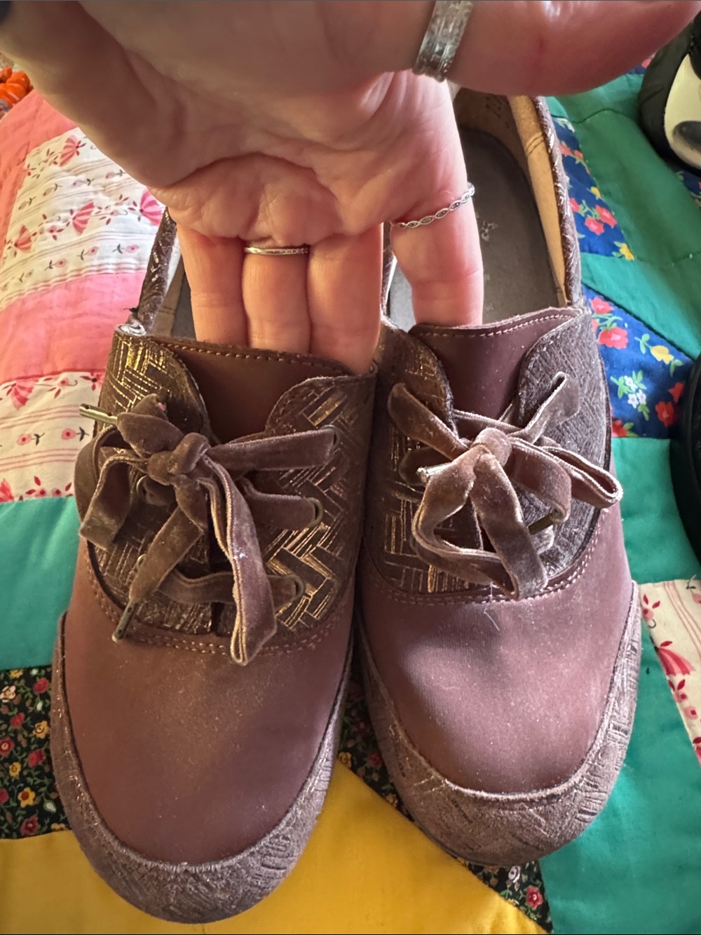 Alegria Brown Suede Leather Clog Mules
